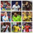 Ellos son referentes en sus selecciones y algunos se han perdido por lesión jornadas de la Eliminatoria. FOTO AFP, EFE Y EL COLOMBIANO