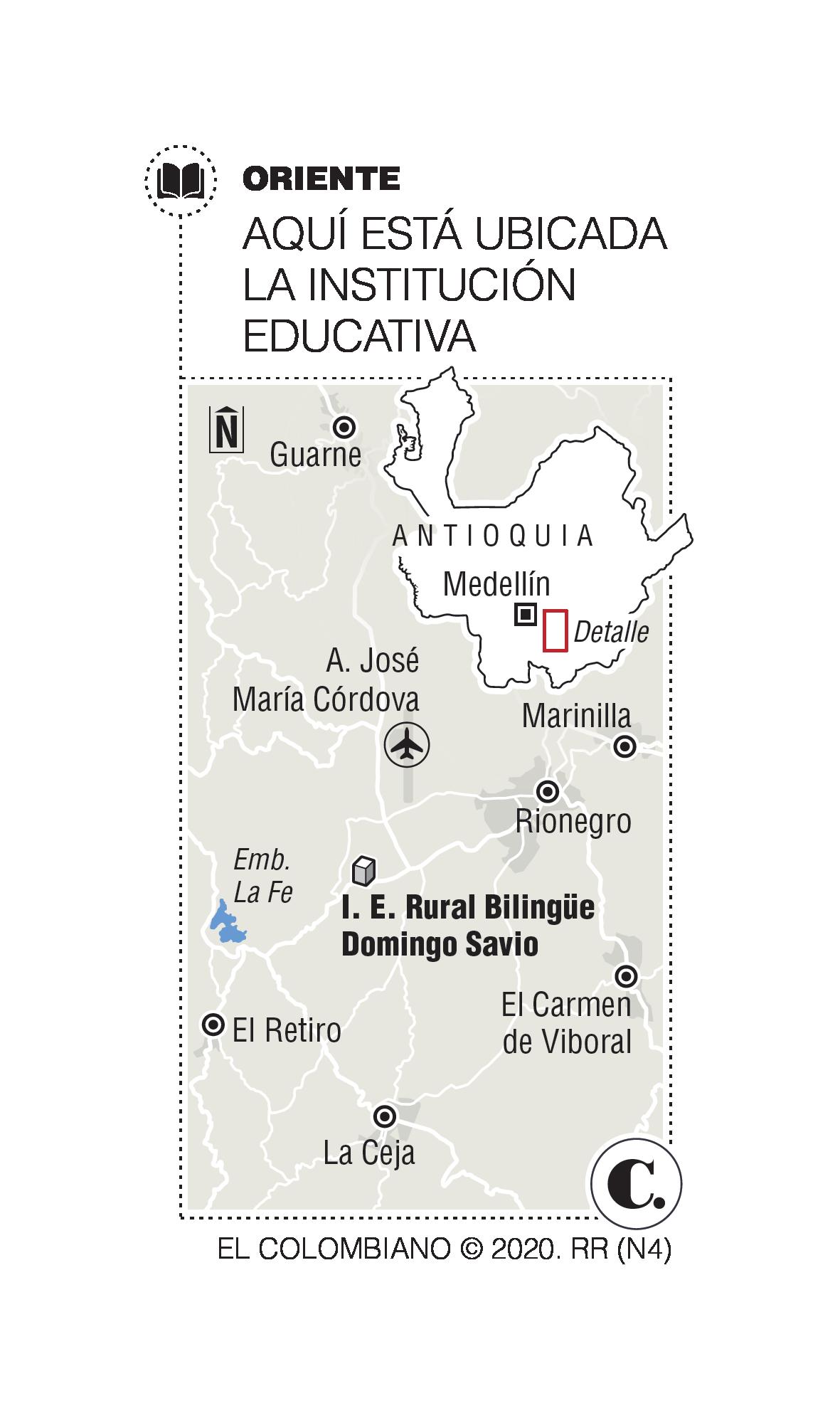Antioquia cuenta con el primer colegio rural bilingüe en inglés
