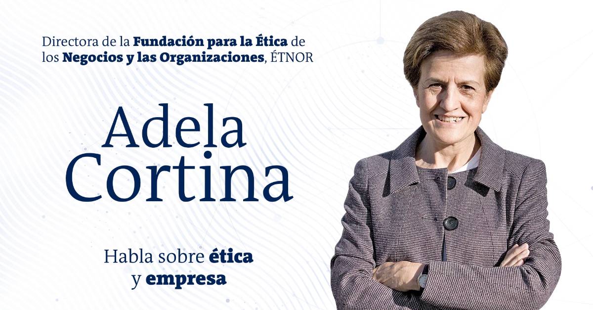 Adela Cortina “Las sociedades necesitan buenas