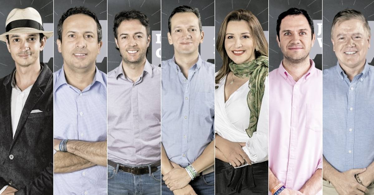 Gráficos Lo que debe saber de los siete candidatos a la Alcaldía
