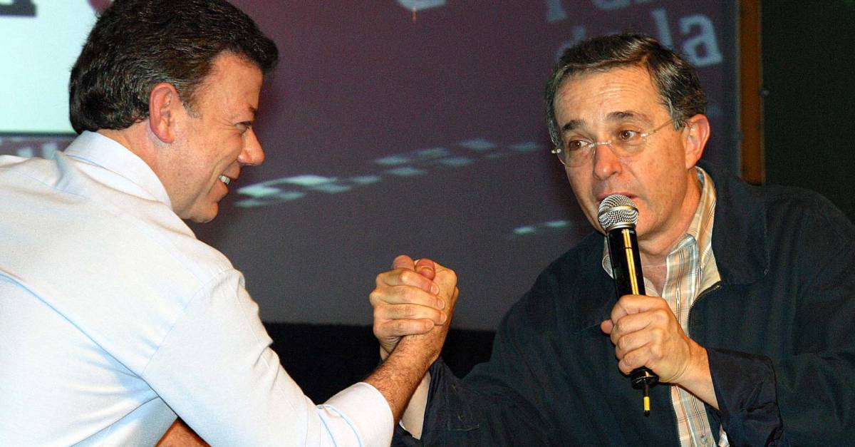 Gobernadores plantean tregua de Uribe-Santos y que se sienten a hablar