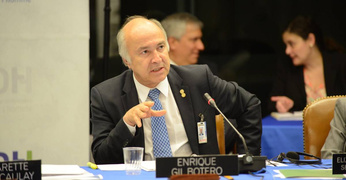 “La solución no es llevar más personas a la cárcel”: Gil Botero