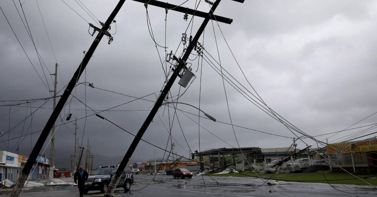 Así quedó Puerto Rico después del paso de la “tormenta del siglo”