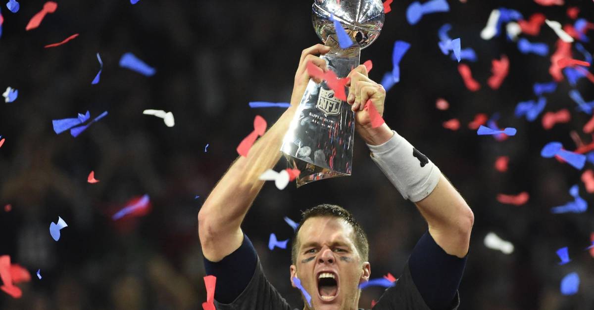 Tom Brady And David Ortiz Trophy Photo – 8x10 Celebrity Print – Made In USA