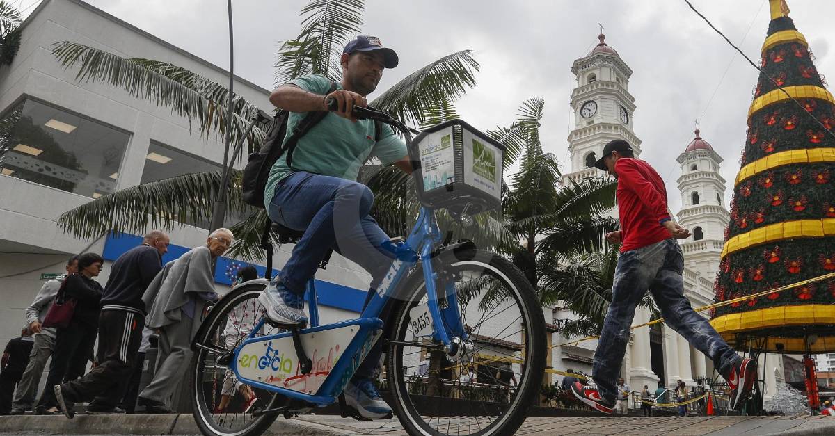Con ocho estaciones, EnCicla llegó a Envigado - El Colombiano