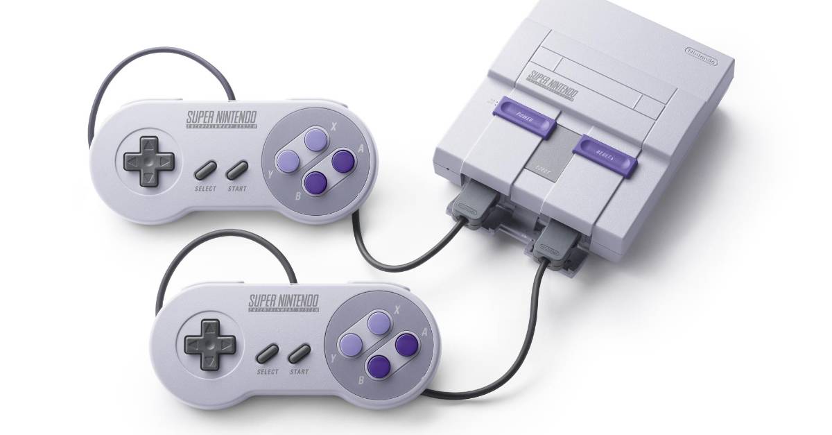 La Super Nintendo classic: 16 bits de nostalgia