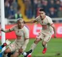 Falcao García se ubica en la posición 12 de la tabla de goleadores de la Liga turca con 9 tantos. El líder es Alexander Sorloth, del Trabzonspor, con 19 anotaciones. FOTO de Twitter Galatasaray