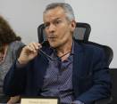 Iván Correa Calderón, gerente de la FLA, durante el debate en la asamblea departamental de Antioquia sobre los manejos de la Fábrica de Licores de Antioquia. Foto: Robinson Sáenz Vargas