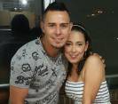 Tatiana García y su esposo, el exarquero de Millonarios Luis Delgado. FOTO INSTAGRAM @TATIANAGRD