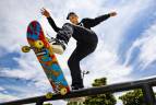  Los jóvenes que gustan de los trucos en las tablas y que han convertido este deporte en una verdadera pasión y estilo de vida. FOTO: Jaime Pérez Munevar