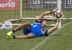 El portero David González anhela su cuarto título con el Medellín. Ya fue campeón del Finalización (2002), Apertura (2014) y el año pasado de la Liga Águila-1. FOTO juan antonio sánchez