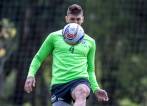 Nacional analiza el futuro de Diego Braghieri, quien actúa en una posición que buscan reforzar: zaguero zurdo. FOTO Juan a. sánchez 