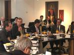 El Comité Nacional de Cafeteros se reunió en Bogotá para tratar la difícil situación que vive el sector, tras la fuerte caída del precio internacional del grano, que lleva 27 meses a la baja. Foto: Cortesía Fedecafé.