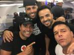 Chayanne, Nicky Jam, Luis Fonsi y Ricky Martin partieron hacia Puerto Rico para ayudar al país en medio de la tragedia vivida por los huracanes Irma y María. FOTO Instagram Nicky Jam.