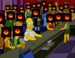 El meme de Los Simpson no podía faltar entre las divertidas imágenes que se ven en redes sociales.