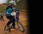 En el Adventure Bosi Camp de Caldas, Karen Arroyo tuvo las facultades para imponerse en el Clásico EL COLOMBIANO del 2016. En esta edición anhela repetir corona. FOTO donaldo zuluaga 