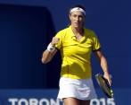 Una lesión terminó con las aspiraciones individuales de Mariana Duque en el Abierto de Australia. FOTO COLPRENSA