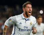 El capitán Sergio Ramos se convirtió en un amuleto de gol para el Real Madrid en los últimos minutos de los partidos. El zaguero anotó el empate. FOTO afp