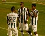 Luis Carlos Ruiz, Jonathan Copete y Orlando Berrío marcaron los goles del verde. FOTO Manuel Saldarriaga.