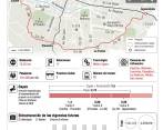 El intercambio vial de la Avenida 80 con la calle Colombia se construye desde 2019 y será integrado al costo final de la obra. FOTO MANUEL SALDARRIAGA