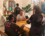 El procedimiento de captura de Edison García Restrepo se adelantó en Copacabana. FOTO CORTESÍA