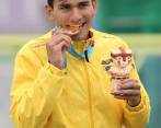 A sus 28 años de edad, el patinador marca récord para Colombia en el historial de Juegos Panamericanos. FOTO afp