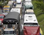 De no llegar a un acuerdo, el próximo lunes 23 de febrero, a las 00:01 comenzaría el paro nacional de transportadores. FOTO ARCHIVO