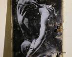 Esta es la creación de Banksy, pintada sobre una puerta que su propietario vendió por poco menos de 500 mil pesos.