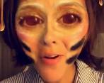 Kim Kardashian (KimKardashian) es una de las celebridades más reconocidos en Snapchat. 
