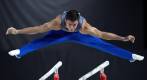 Jossimar, que viene de conseguir medalla de plata, en paralelas, durante el Panamericano de Lima, se muestra fuerte de cara al Mundial que se desarrollará en Doha en octubre próximo. FOTO EFE
