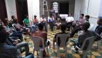 En el Hogar Monseñor Valerio Jiménez los migrantes venezolanos reciben diferentes asesorías, como la espiritual. FOTO Cortesía