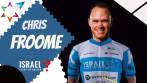 Chris Froome ya hace parte del equipo Israel. FOTO TOMADA DE TWITTER