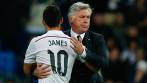 De nuevo juntos James y Ancelotti, una dupla que funcionó a la perfección en Real Madrid, y que hoy se reencuentra. FOTO afp
