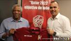 Rafael Dudamel, técnico de la Selección de Venezuela siempre ha expuesto la admiración que tiene por Francisco Maturana y su manera de ver y vivir el fútbol. FOTO cortesía fvf