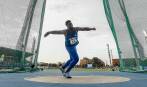 El atleta Mauricio Ortega es una de las cartas fuertes de Antioquia para Juegos Nacionales. El nacido en Urabá tiene como especialidad el lanzamiento de disco. FOTO afp