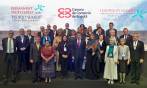 Los premios Nobel de Paz se reúnen en Bogotá para la XVI Cumbre. FOTO Cortesía Presidencia
