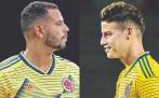 Edwin Cardona y James Rodríguez tienen características diferentes, pero ambos comparten la capacidad de orientar el juego de la Selección y generar ideas en ataque. FOTOs colprensa