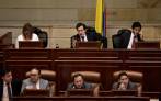 Gobierno y partidos de la coalición responsabilizan al presidente de la Cámara, Rodrigo Lara, de torpedear la reforma. FOTO colprensa