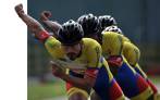 Pedro Causil, campeón mundial de velocidad, 18 títulos orbitales. FOTO cortesía fedepatín