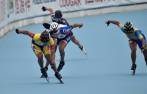 Patinadores, con ritmo dorado en China