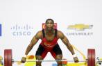 El medallista olímpico Óscar Figueroa disputará a partir de las 5:00 de la tarde la división de los 67 kilogramos en los Panamericanos. FOTO colprensa