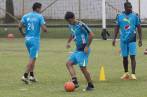 El argentino Valentín Viola, quien registra un gol con el Poderoso en la Copa Libertadores, será titular esta noche ante Emelec en el Atanasio Girardot. FOTO juan antonio sánchez 
