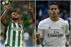 Borja y James son los únicos futbolistas colombianos en el listado. FOTO Manuel Saldarriaga y Reuters