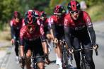 Egan y Thomas han actuado en 4 pruebas juntos: Romandía, Tour de Francia, en 2018, y Vuelta a Suiza y Tour galo, en 2019. Después de L’Ain, actuarán desde el día 12 en el Dauphiné. FOTO AFP