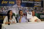 El candidato a la Alcaldía de Medellín por el movimiento “Seguimos Contando con Vos” Santiago Gómez, afirmó que no quiere más noticias que lleven a que Medellín este polarizada. FOTO Cortesía