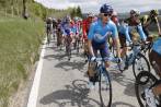 Carlos Betancur actuará en su quinto Giro, ya fue 5° en 2013 y mejor joven. Comandará al Movistar. FOTO cortesía movistar