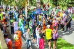 Los atletas madrugaron a competir, pero debieron guardar las energías para este domingo, en su propósito de alcanzar medallas para sus municipios, en los Juegos Departamentales. FOTO Edwin Bustamante