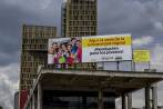 La sede administrativa de la institución universitaria quedó ubicada en uno de los edificios de la Plaza de la Libertad, junto a La Alpujarra, en Medellín. FOTO JAIME PÉREZ