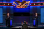 El último debate previo a las elecciones presidenciales en Estados Unidos se realizará en Nashville. FOTO AFP