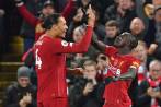 Liverpool marcha invicto en la actual Liga de Inglaterra con un saldo de once victorias y un solo empate. FOTO AFP